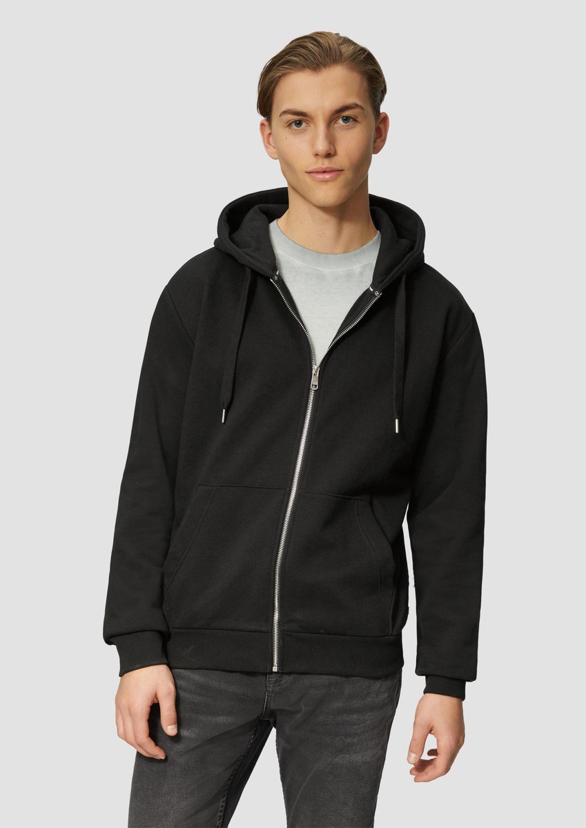 Q/S designed by - Vest - Maat XXL - Mannen - ZWART - katoen