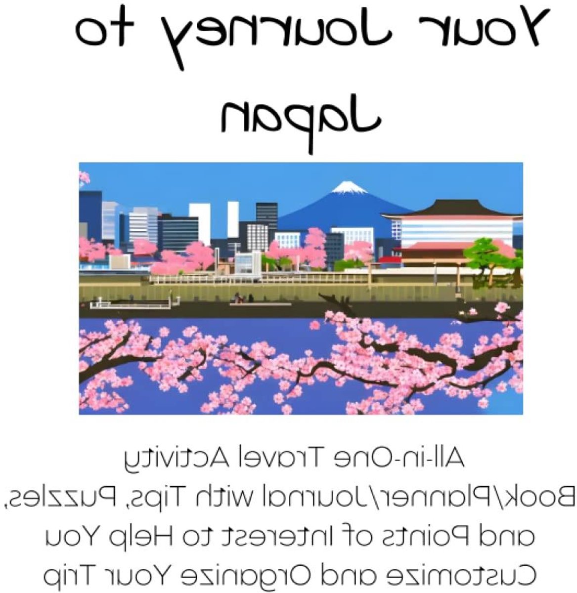 Reisactiviteitenboek Japan - Reisplanner Journal - Reisdocumentatie - Tips Puzzels Bezienswaardigheden - 80 pagina's - Niet gespecificeerd