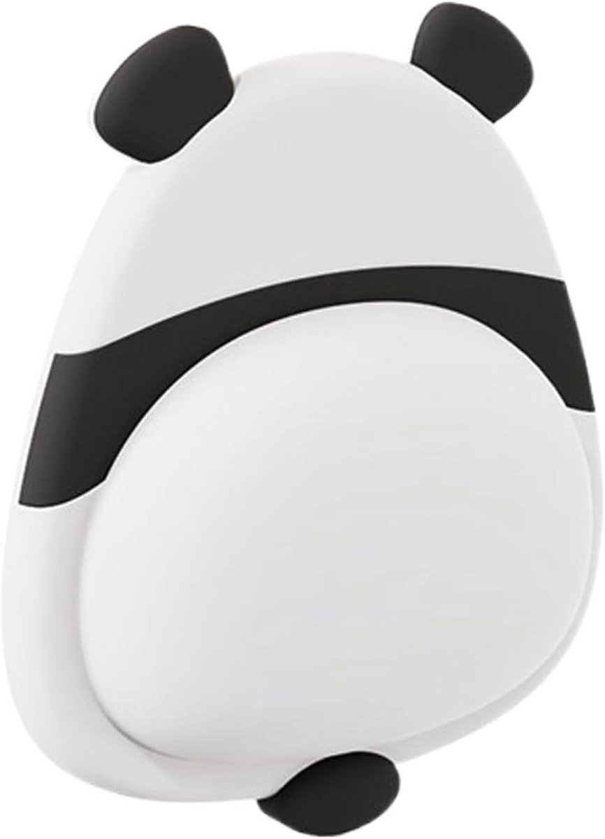 Deurstopper - Wandbeschermer Buffer - Stille Sluiting - Zelfklevend - 9 x 7.5 x 7.5 cm - Panda
