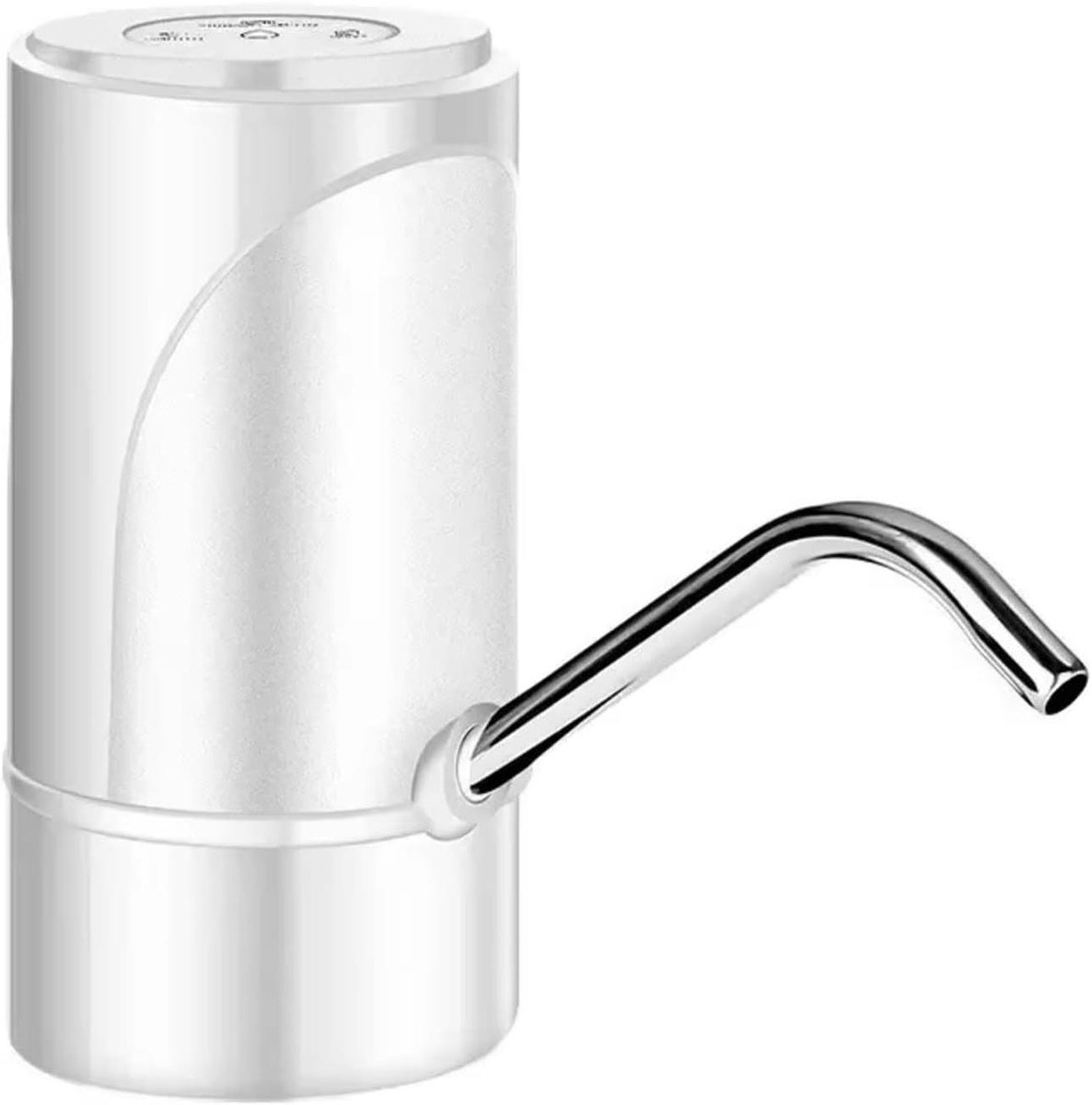 Elektrische Waterpomp - Waterdispenser Fles - Water Tappen - Automatische Uitgifte - 13 x 6.6 cm - Wit