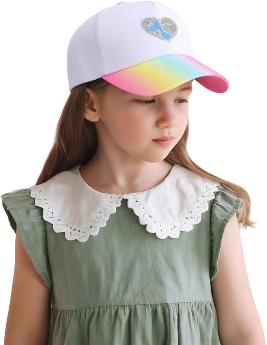 Kinder Pet Cap - Petten Jongens Meisjes - Zomerse Bescherming - Cartoon Print - One Size - Blauw