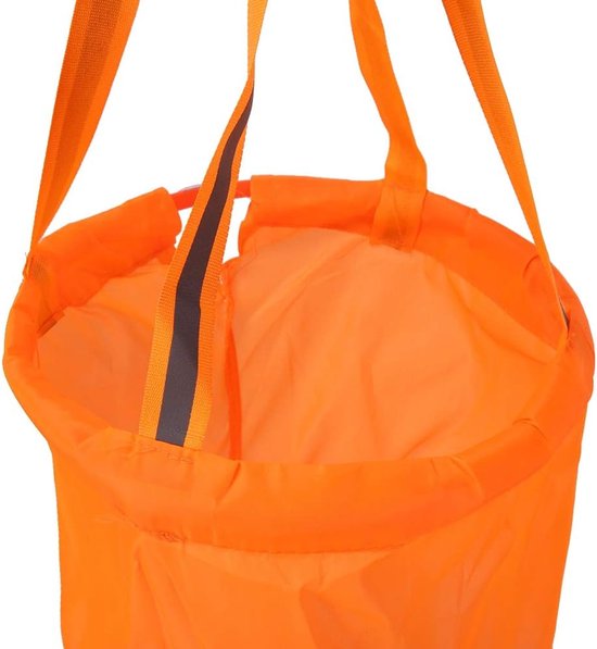 Windzak Nylon - Windmeter Tas - Windrichting Meten - Rip-stop Materiaal - 1 meter - Rood Wit — afbeelding 4