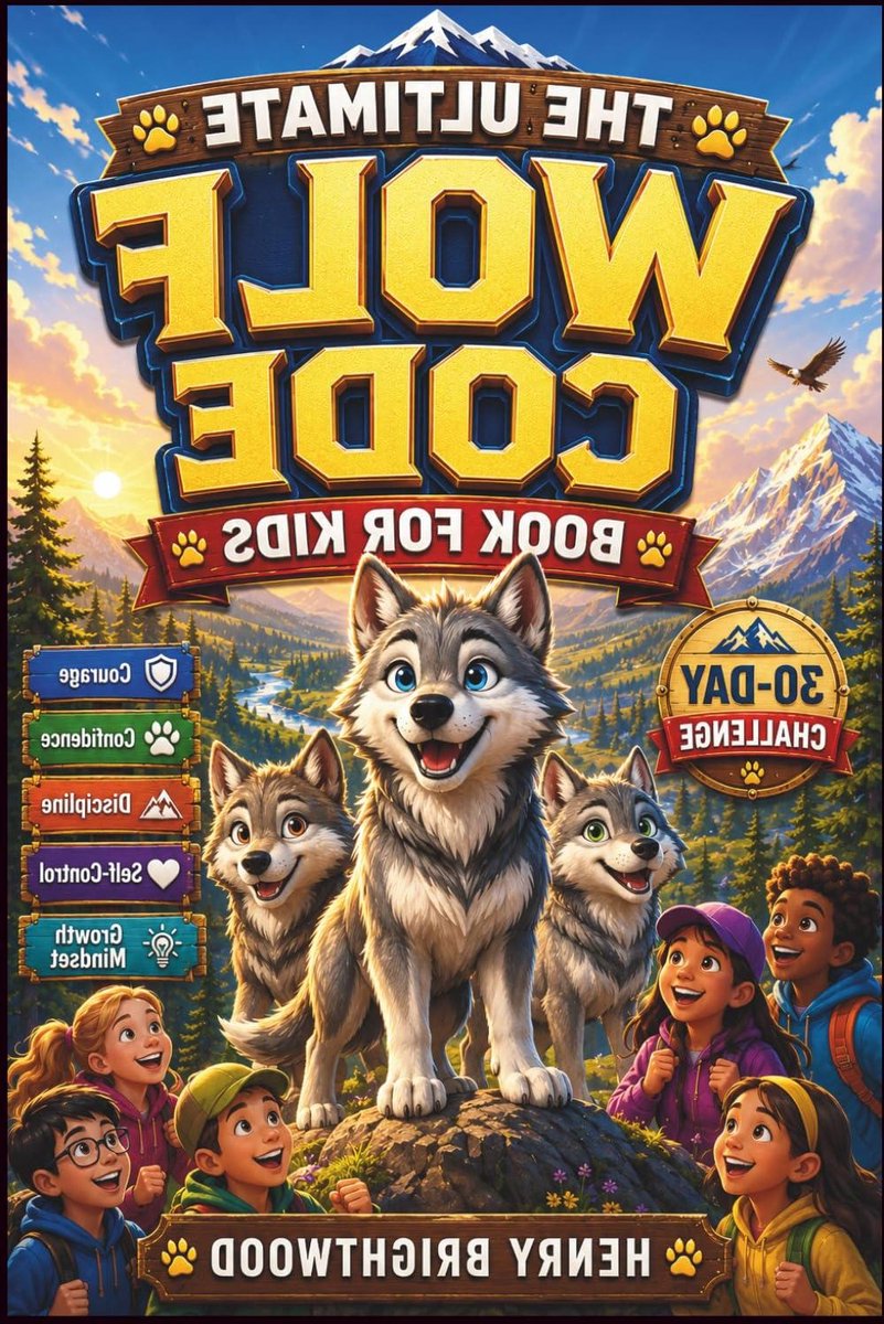 Kinderboek Wolf Code - Groeiboek Kinderen - Zelfvertrouwen Opbouwen - Verhalen en Lessen - 106 pagina's - Niet gespecificeerd