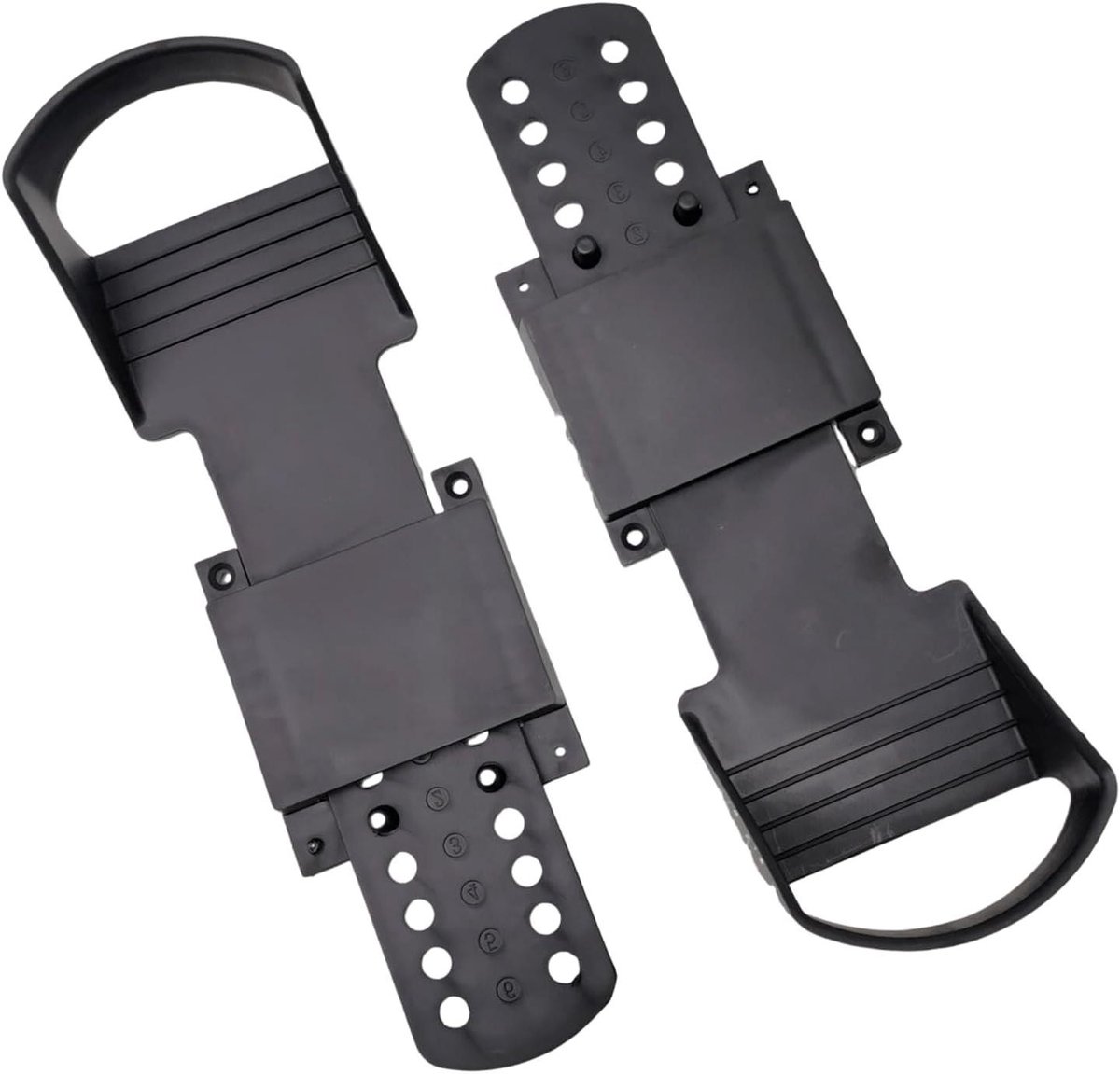 Roeipedalen Vervanging - Roeiapparaat Pedaal - Fitness Training - Antislip Textuur - 8.4 x 13.6 x 8.4 cm - Meerkleurig