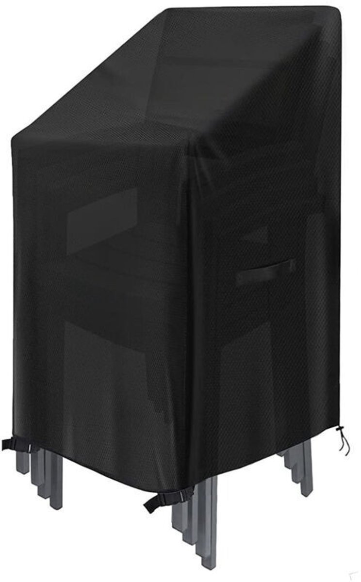 Tuinstoelhoezen - Meubelbescherming - Buiten Meubels - Waterdicht Oxford - 75x75x120 cm - Zwart