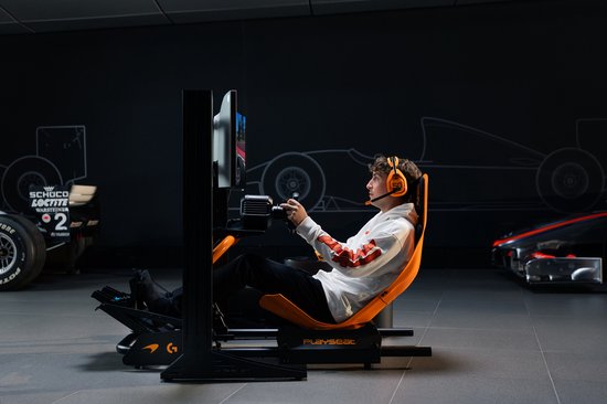 Playseat Formula Instinct Racestoel - Sim Racing Cockpit - Verstelbaar - McLaren Racing Editie van Playseat® — afbeelding 4