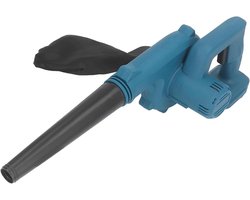 Mini Leaf Blower Draadloos, 200 W, ABS Mini Bladblazer Kleine Bladblazer Draadloos met Mondstukverlenging en Stofzak, voor Batterijen voor Sneeuwstof Pet Haarreiniging