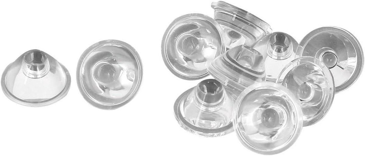 LED Lens Reflectoren - LED Reflectoren - LED Verlichting - 5 Graden Straalhoek - 20mm - Transparant