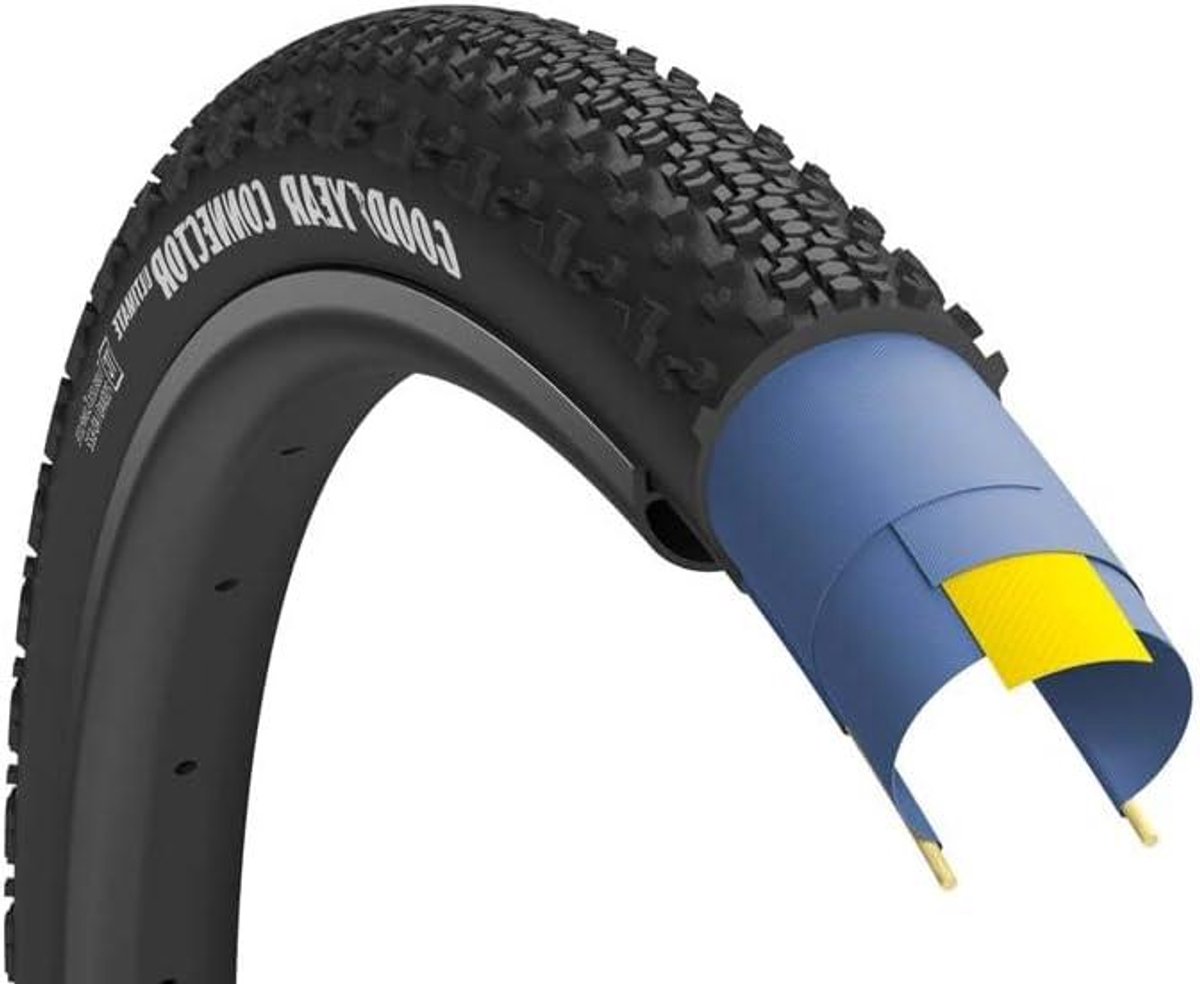 Fietsband - Banden - All terrain rijden - Tubeless compleet systeem - 700x40c - Zwart