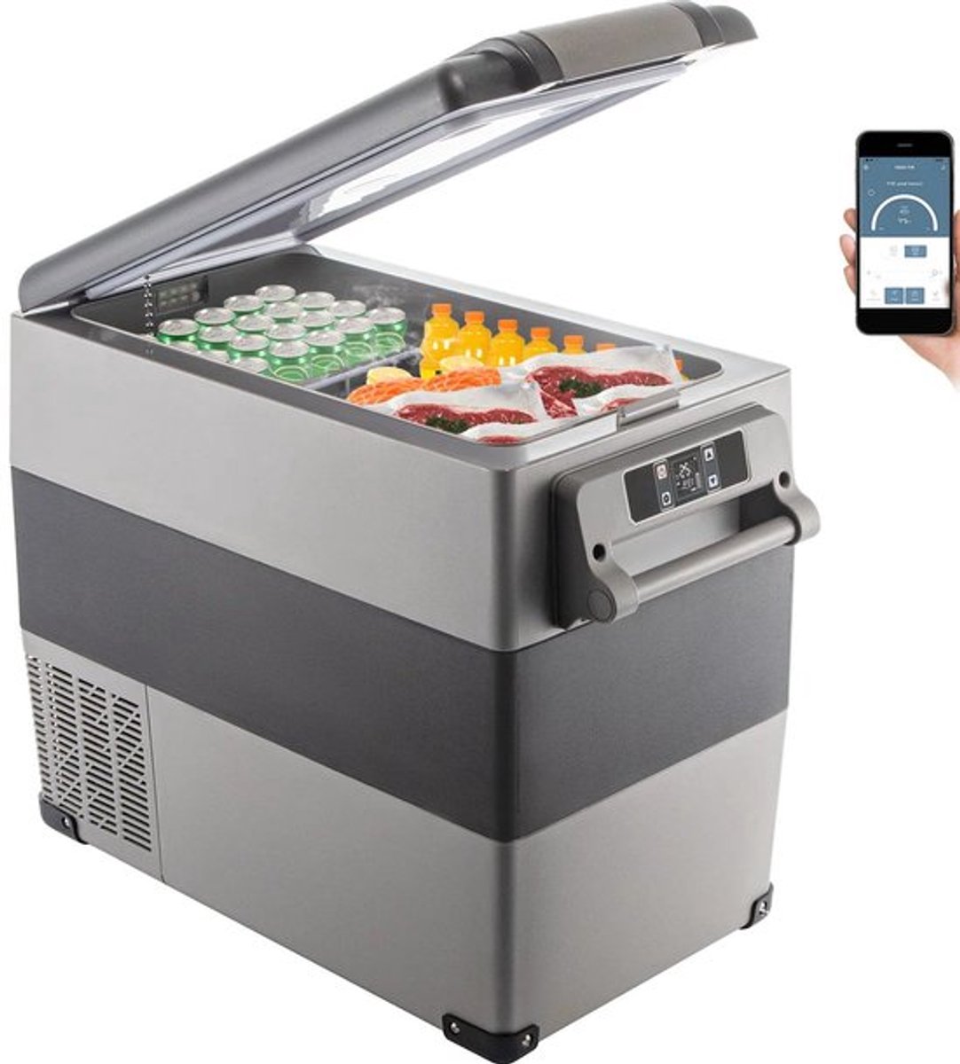 Koelkast - Minikoelkast voor Dranken - Minifridge - Minikoelkast Eten & Drinken - Minikoelkast - Koelkasten - 110-240V - Autokoelkast - 35L