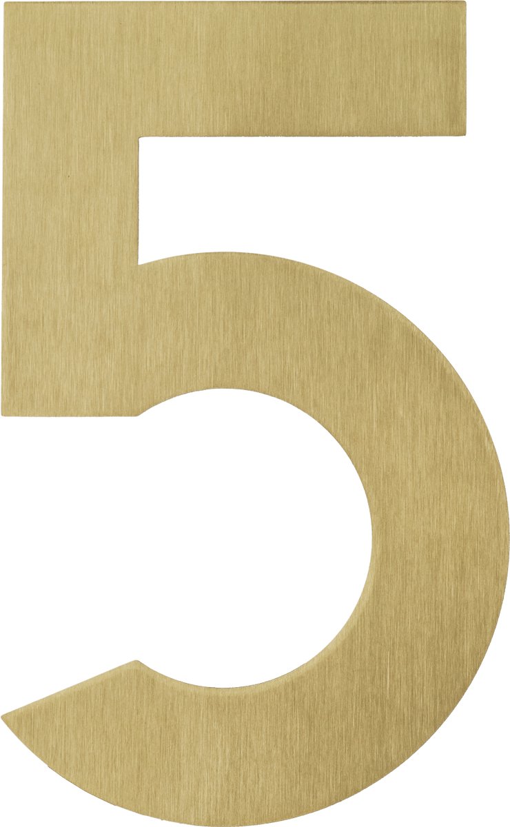 Figura - Gouden Huisnummer 5
