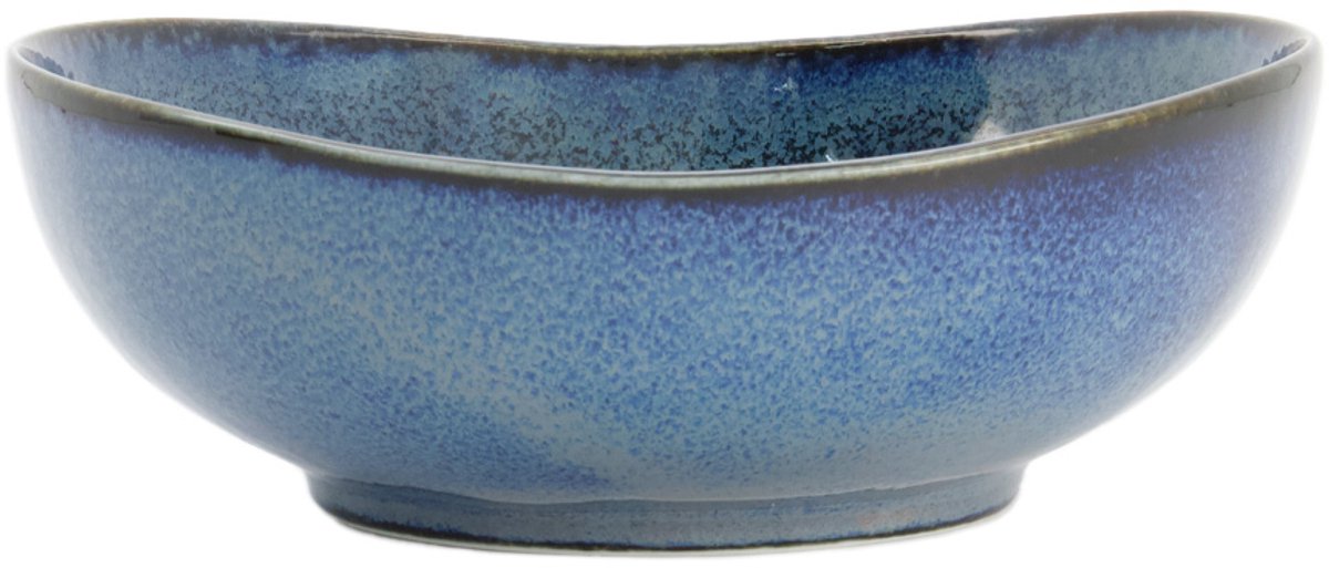 Cobalt Blue Oval Bowl 16.9x16.5x6cm