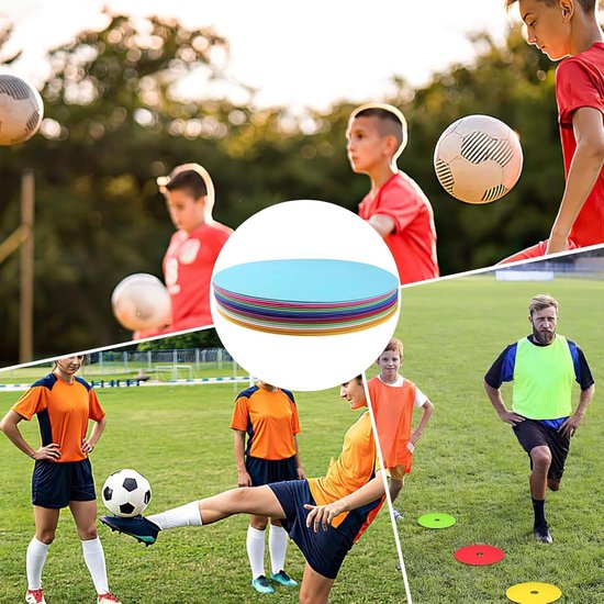 Voetbal Trainingsschijven - Agility Markers - Sport Training - Anti-slip Ontwerp - 15 cm Diameter - Meerdere Kleuren — afbeelding 3