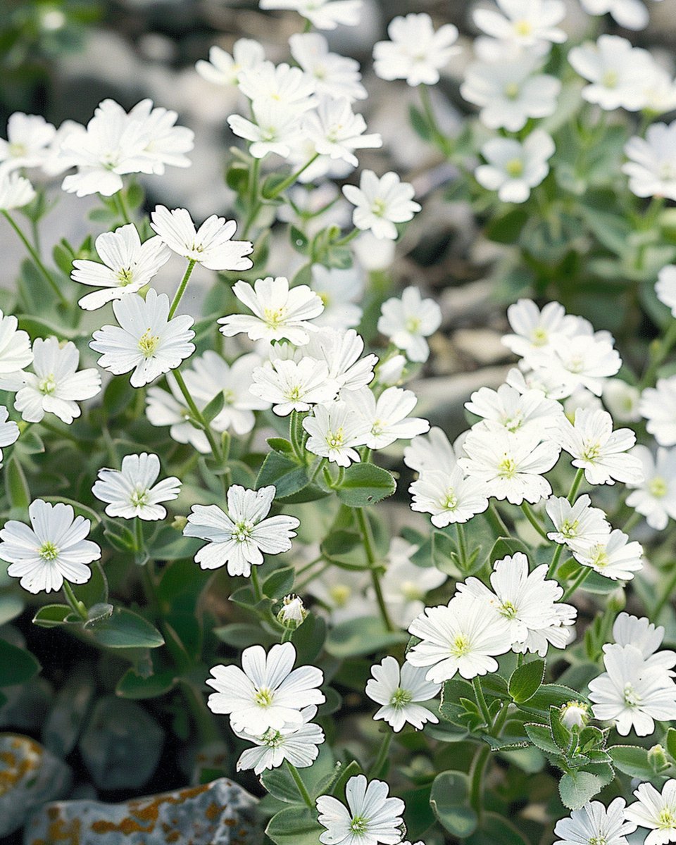 5 sets - Hoornbloem Zaden Cerastium Biebersteinii Meerjarig Wit
