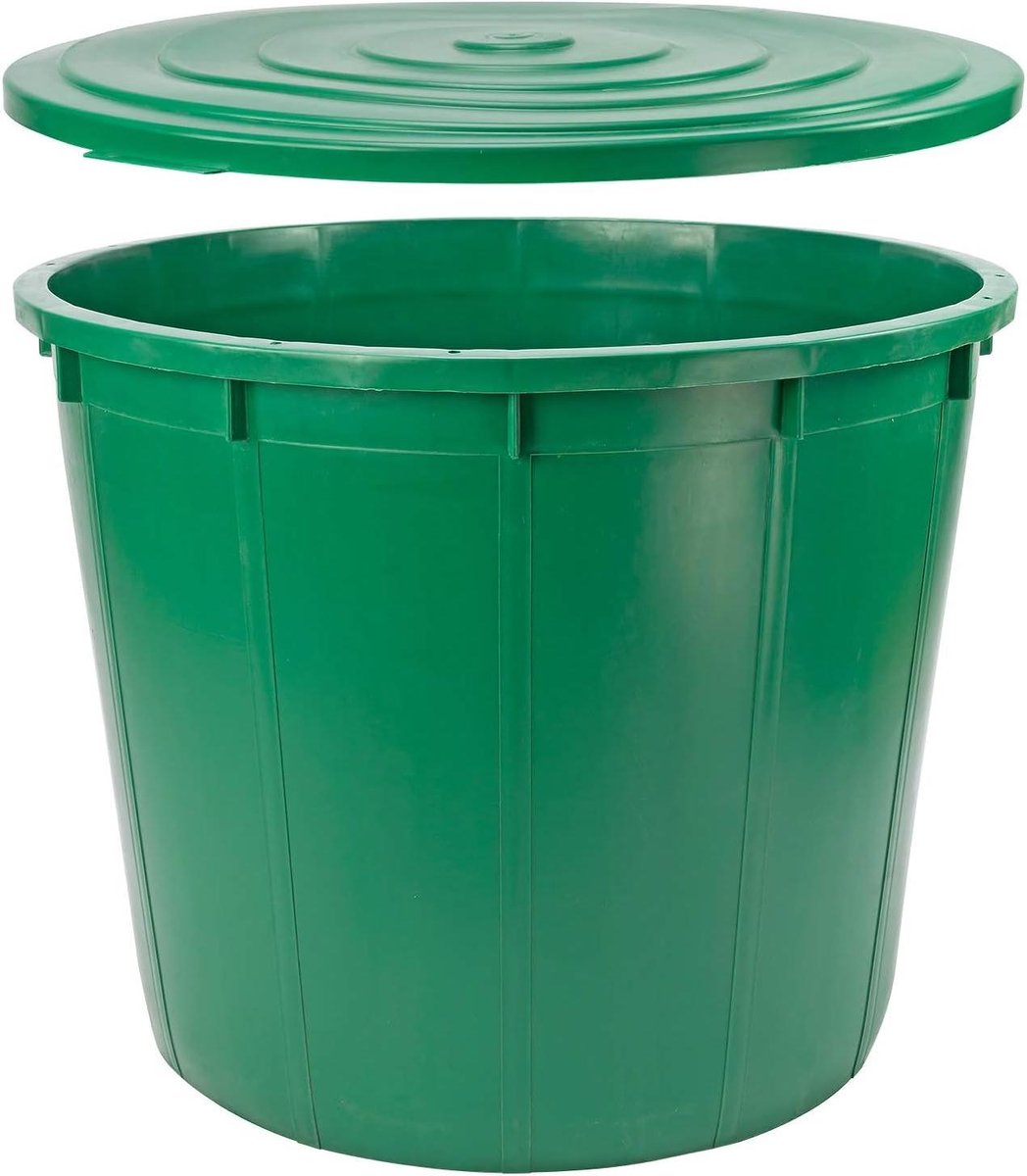 Regenwaterreservoir - Waterton - Water Opslag - Hoge Sterkte - 500 Liter - Groen
