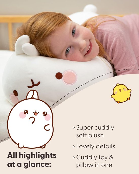 NICI Plush Toy Piu Piu 30 x 36 cm Yellow Stuffed Animal Soft Plush Toy Cute Plush Toy for Cuddling and Playing for Kids and Adults, Great Gift Idea - 62671 van NICI — afbeelding 3