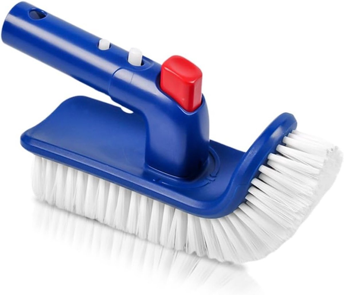 Zwembadborstel met 180° draaibare handgreep – Zwembadbodemborstel, reinigingsaccessoireset