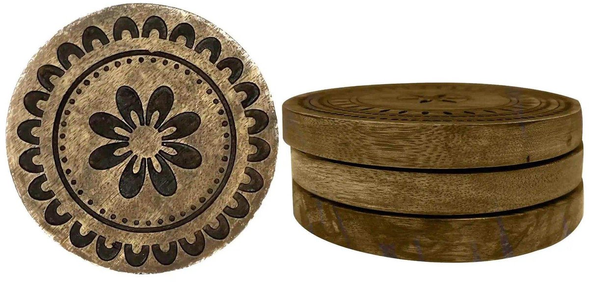 Onderzetters Neuville 10cm - 4 stuks