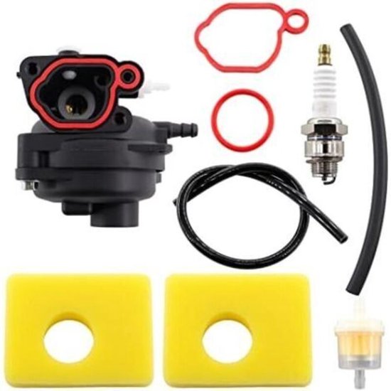 Carburateurluchtfilter vervangingsset Briggs & Stratton 799583 591160 595656 09P602 125cc grasmaaiermotor