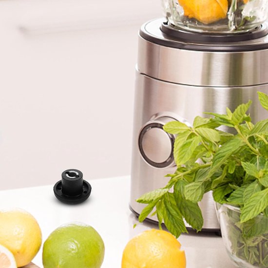 Mixer Onderdelen - Blender Tandwiel - Keukenapparatuur Repareren - Naadloze Aansluiting - 40x40x29 mm - Zwart van Merkloos — afbeelding 4