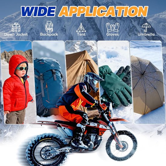 Reparatieset Stof - Zelfklevende Patches - Kleding Herstellen - Waterdicht Nylon - 35 Stuks - Marineblauw van Merkloos — afbeelding 2