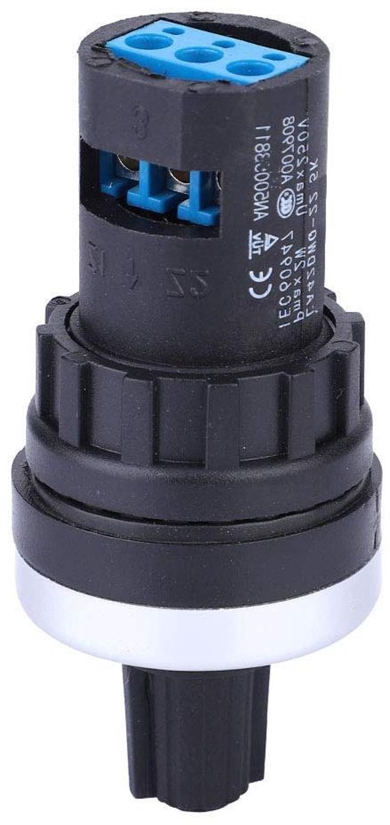 Variabele Weerstand - Potentiometer - Snelheid Regelen - Koolstoffilm - 22mm - Zilver