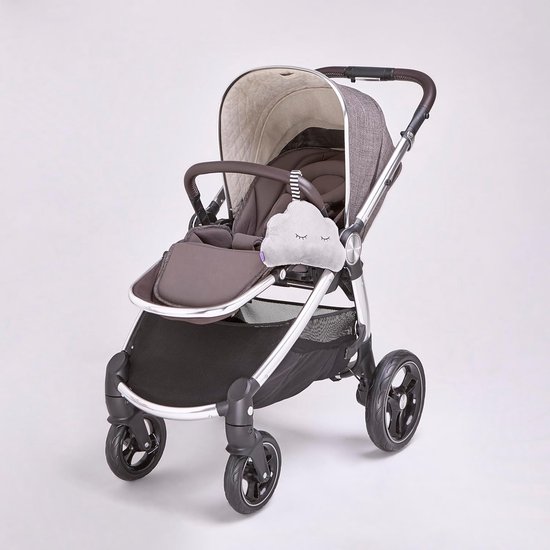 Baby Slaaphulp - Knuffel Wolkje - Rustig Slapen - 4 Geluiden 2 Lichten - Draagbaar Ontwerp - Wit — afbeelding 2