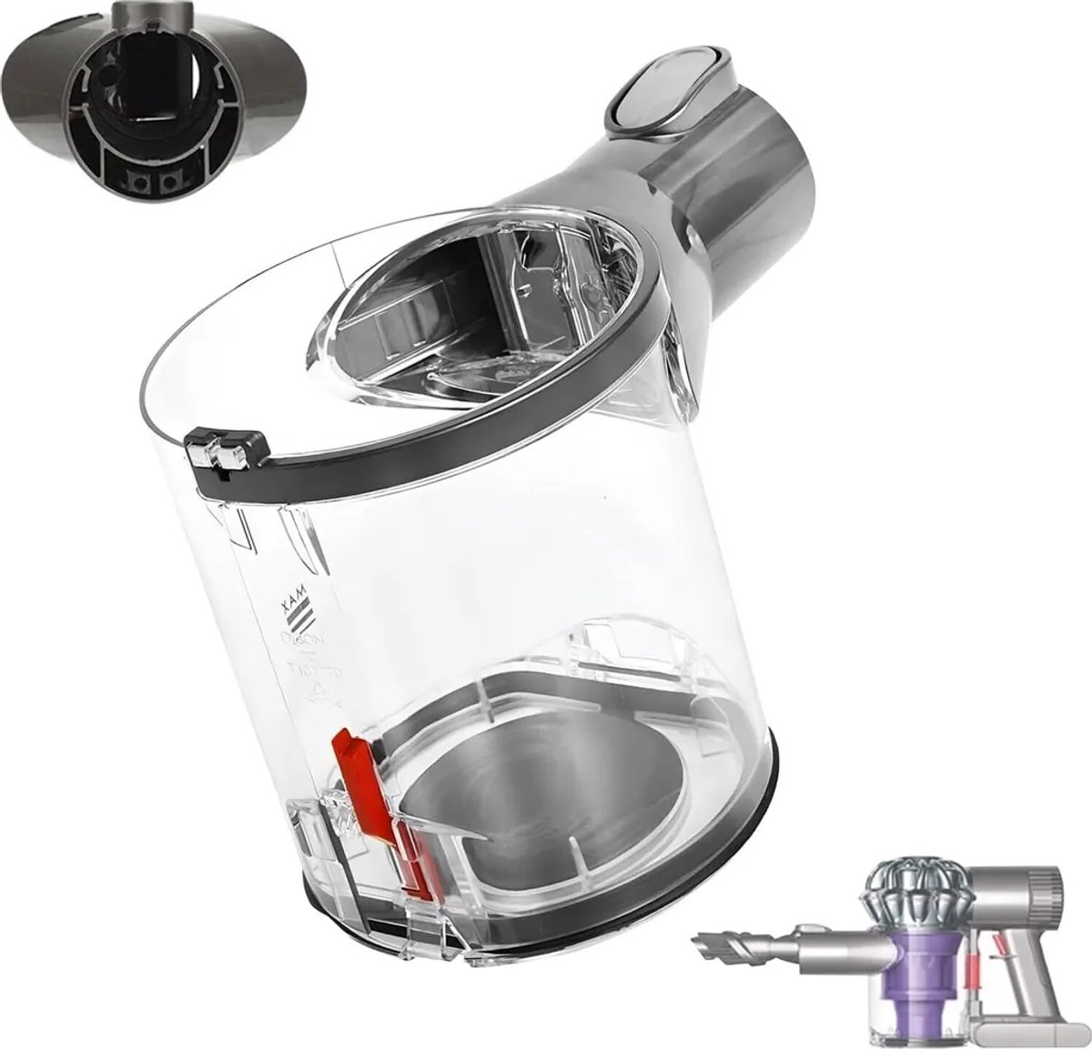 Stofreservoir Geschikt voor Dyson V6 stofzuiger