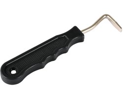 Hoefreiniger - Paardenverzorging - Hoefonderhoud - Eenvoudig in gebruik - 20 cm - Zwart