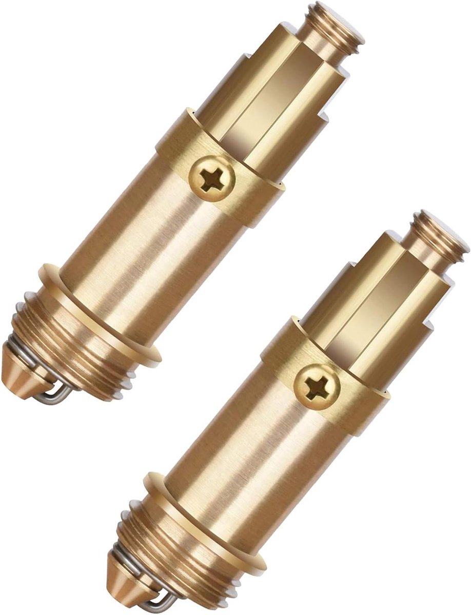 Vervangingsbouten Afvoer Kern Rebound Drain Gemakkelijk Veermechanisme Wastafel Stopper Reserveonderdeel Badkamer Clack Clack Pop Up voor de meeste badkuipwastafelpluggen