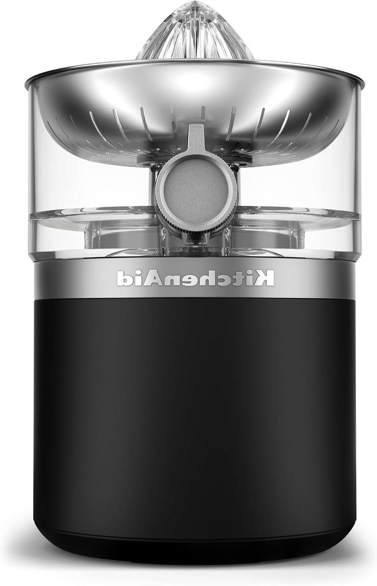 Draadloze Citruspers - Sap Pers - Vers Sap Maken - Eén Knop Bediening - 500 ml Reservoir - Mat Zwart