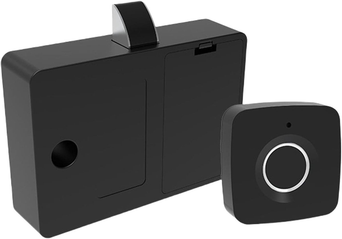 Vingerafdrukslot voor Kast - Biometrisch slot Meubelslot - Kasten Beveiligen - Sleutelloze Toegang - 10 x 9 x 5 cm