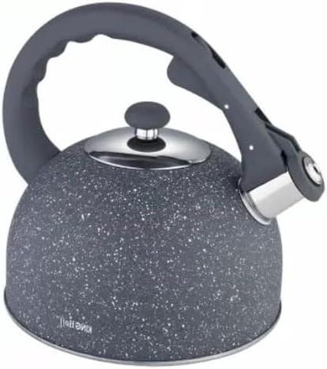 Fluitketel - Waterketel Ketel - Water Koken - Optimale Warmteverdeling - 26 L - Grijs