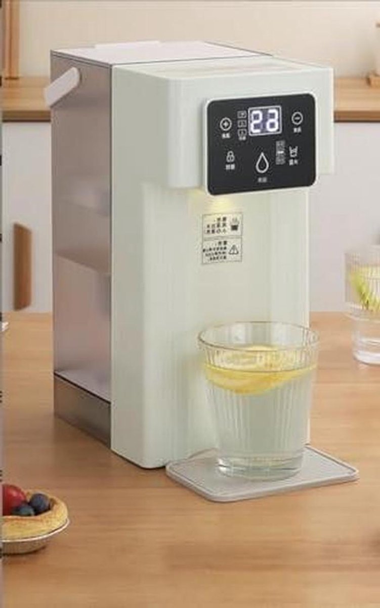 Warmwaterdispenser - Aanrechtboiler Waterdispenser - Direct Warm Water - Snelle Verwarming - 3L - Wit