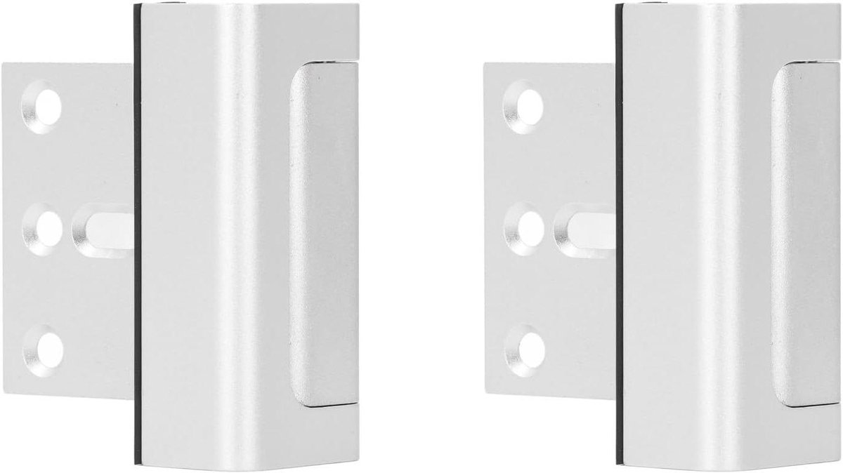 Deurversterkingsslot - Extra Beveiliging - Woning Beveiligen - 350 Pond Weerstand - 18 x 10 x 5 cm - Zilverkleurig