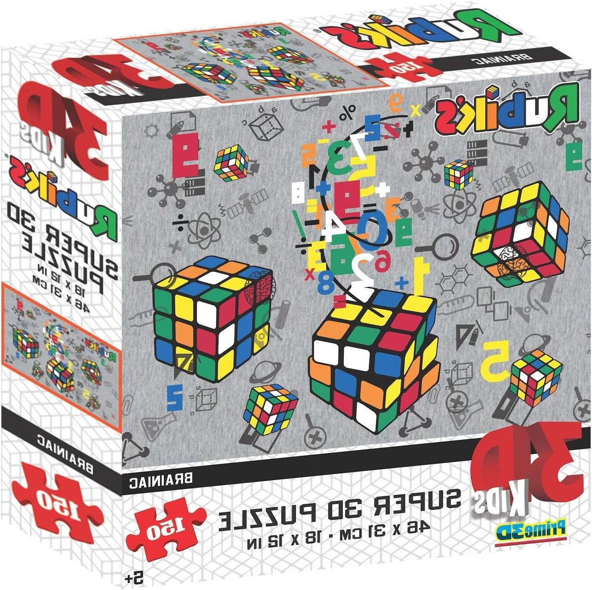 3D Puzzel - Legpuzzel - Ontspanning - Lenticulair effect - 150 stukjes - Multicolor
