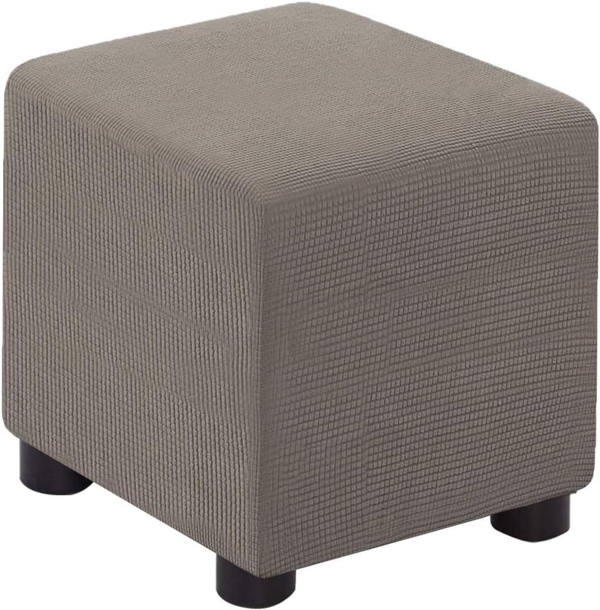 Voetenbank Cover - Kruk Hoes - Meubels Beschermen - Hoge Elastische Stof - 35-45 cm - Eff en