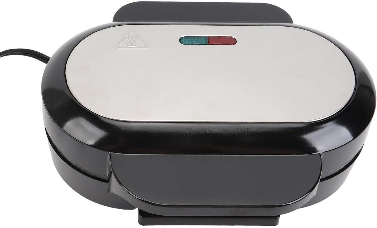 Ontbijtmachine - Keukenapparaat - Eten Bereiden - Veiligheidshandgreep - 1000 Watt - Zwart