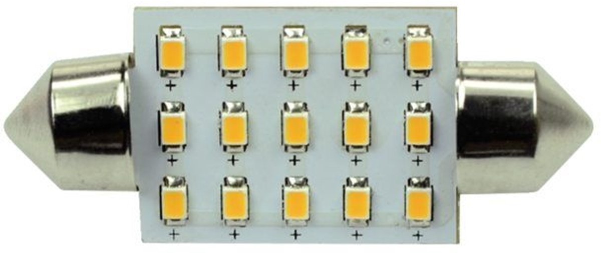 S-Led 15 Festoon 10-30V 42Mm 2700K
