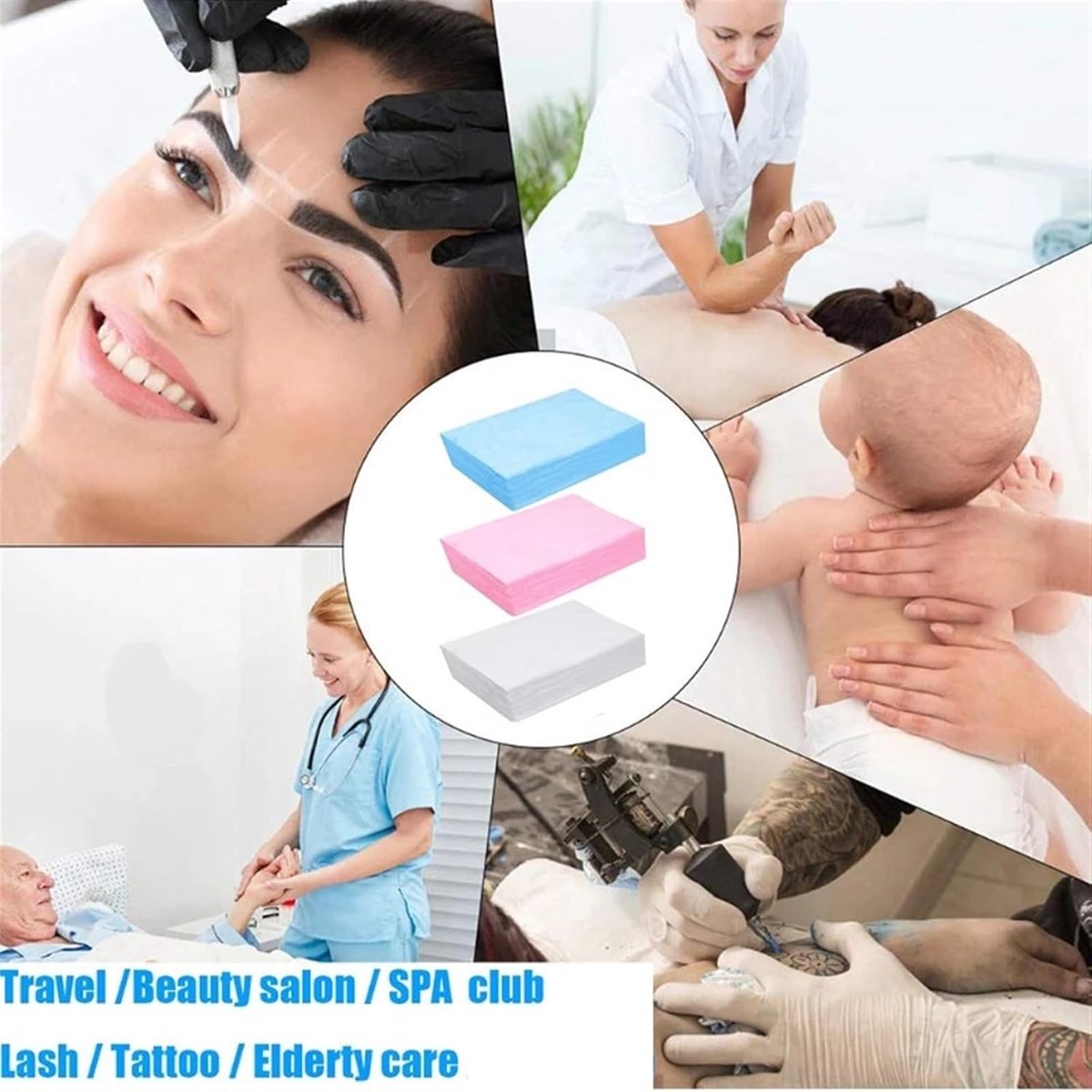 Hoes voor massagestoel - Vlies hoezen thumbnail 6