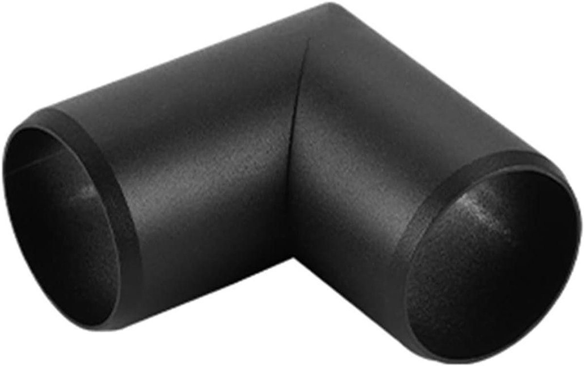 Trapleuning met Sensor - Led Leuning - Veilige Trappen - Geïntegreerde Bewegingssensor - 90° Hoek Connector - Mat Zwart