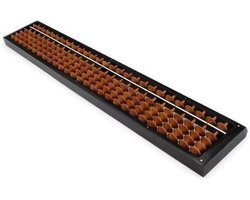 Telraam - Abacus Soroban - Rekenen Leren - 27 Darts - 38.6 cm - Niet gespecificeerd