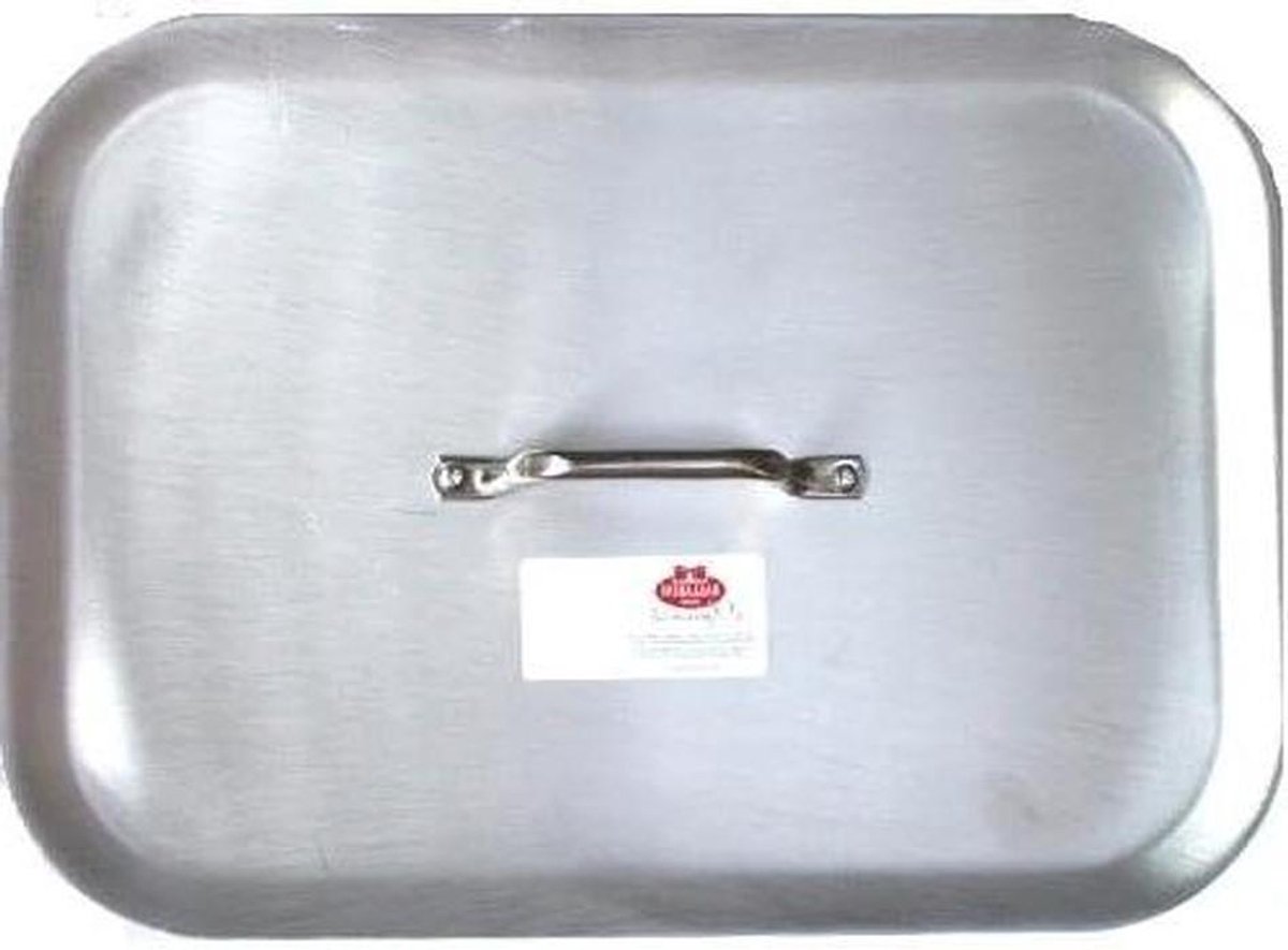 Rooster Schotel Bakplaat Deksel Oven Gebruik Rechthoekige Vorm 30 x 22 cm Aluminium