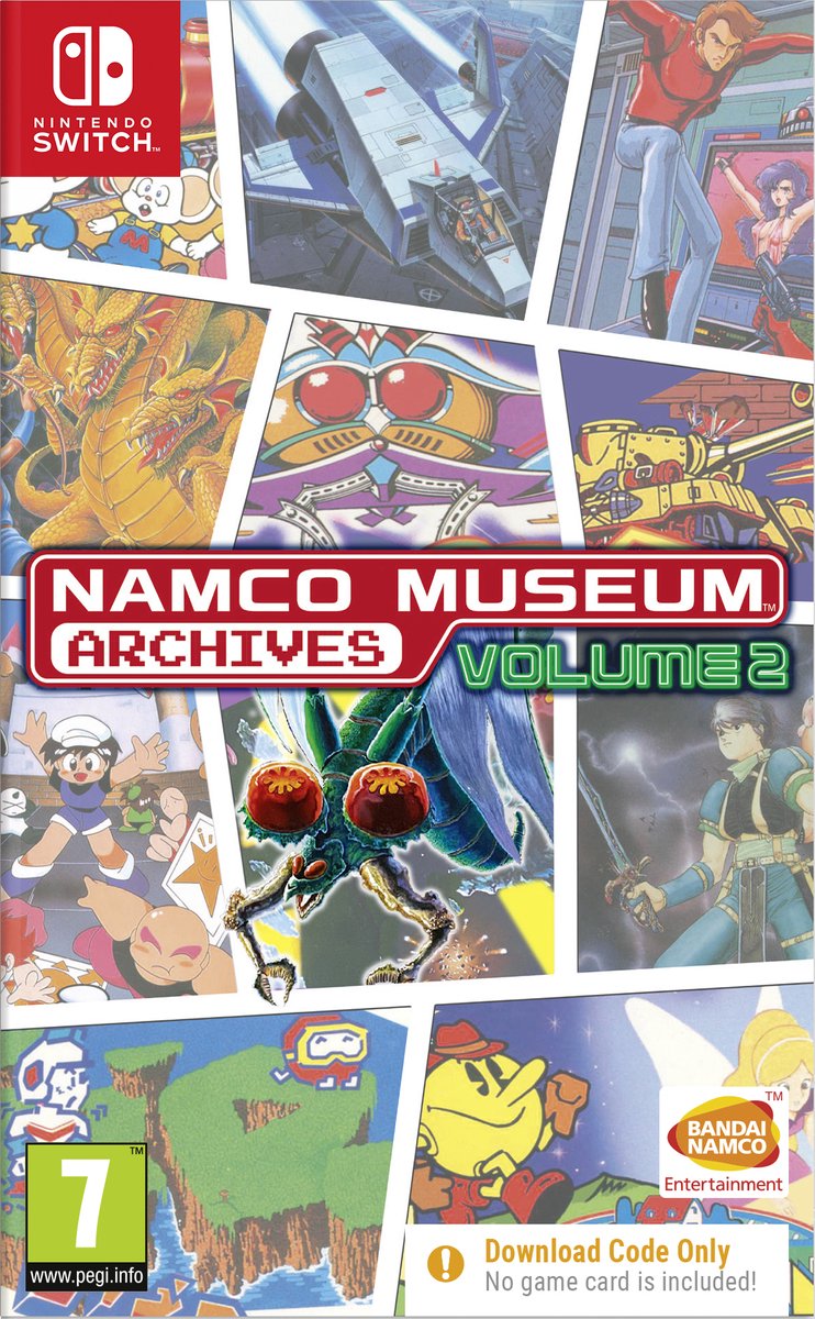 Namco Museum Archives Volume 2 (Code in Box) (Switch)