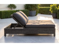 Luxe Ligbed – Zwart – Industrohome