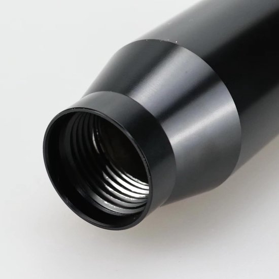 Schakelpook Aluminium - Handmatige Versnellingspook - Auto Versnellen - Corrosiebestendig Materiaal - 85 x 28 mm - Titanium — afbeelding 3