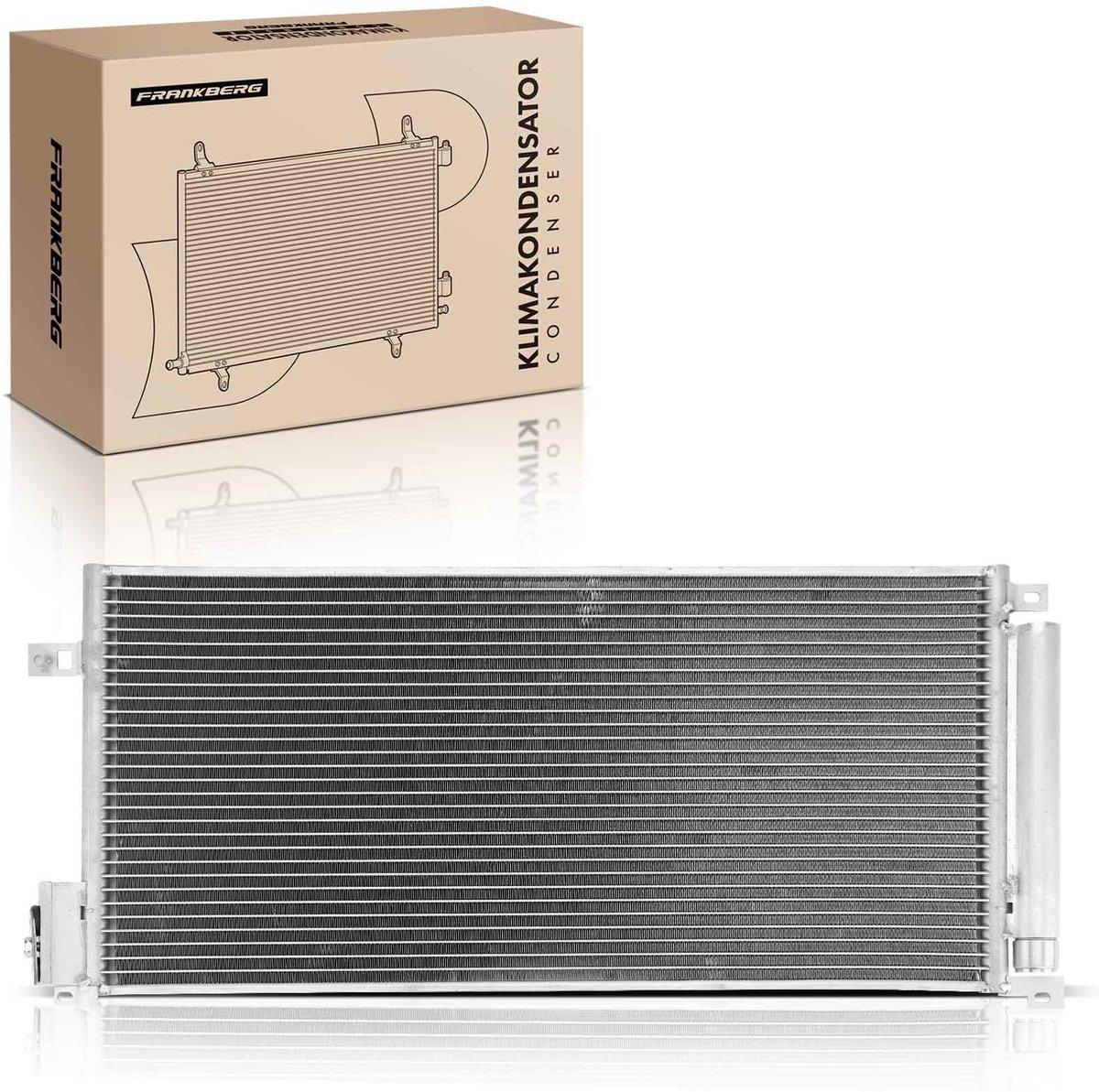 Frankberg 1x condensor airconditioning voor Opel