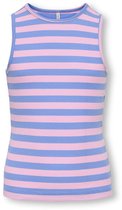 ONLY KOGKENYA RIB STRIPE TANK TOP JRS Débardeur Fille - Taille 122/128