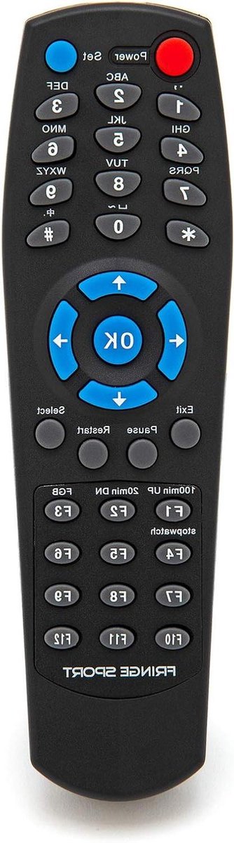 Afstandsbediening Gym Timer - Timer Controller - Trainingscontrole Herstellen - Compatibel met No Limits Timer - 10 Meter Bereik - Zwart