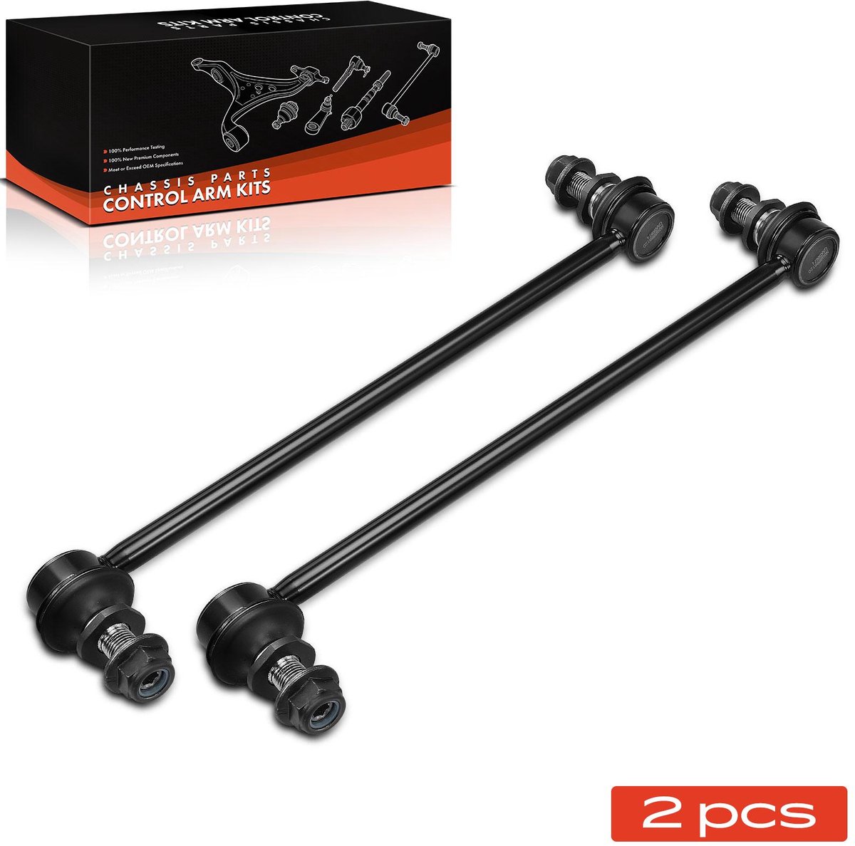 Frankberg 2x stabilisatorstang vooras links en rechts voor Toyota
